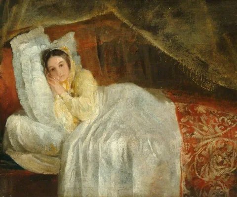 George Frederic Watts, Lady Holland on Daybed