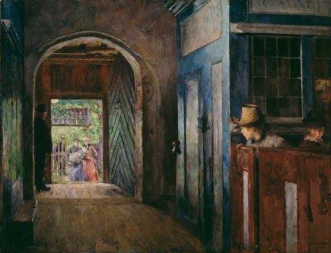 Harriet Backer, Christening in Tanum Church