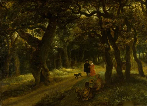 Jan Lievens, A Wooded Walk