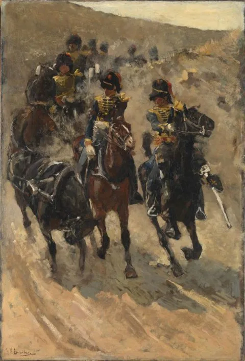 George Hendrik Breitner, Horse Artillery