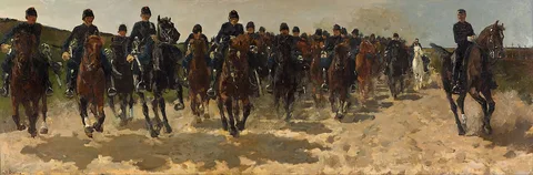 George Hendrik Breitner, Cavalry