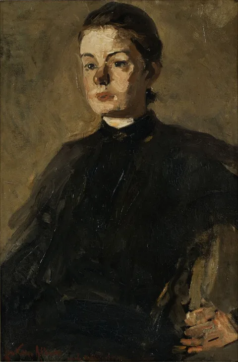 George Hendrik Breitner, Portrait of Kitty van Vloten