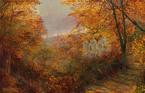John Atkinson Grimshaw, A House in a Clearing