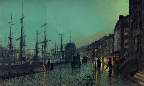John Atkinson Grimshaw, Shipping on the Clyde