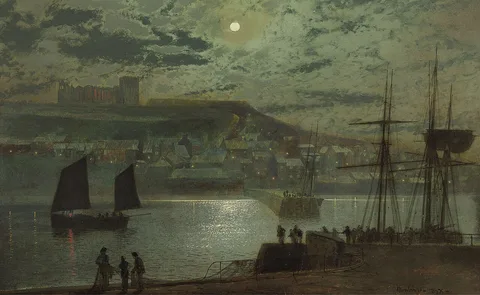 John Atkinson Grimshaw, Whitby Harbor
