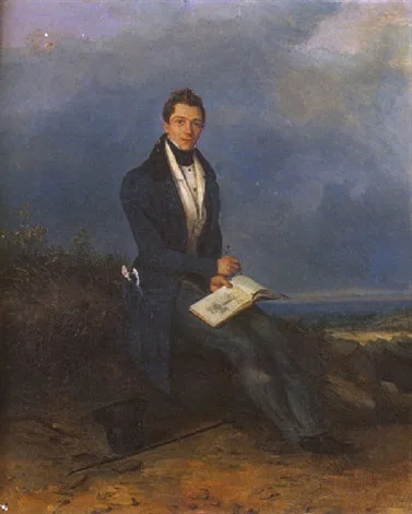 Carle Vernet, Portrait of François Michel Denis de Hansy