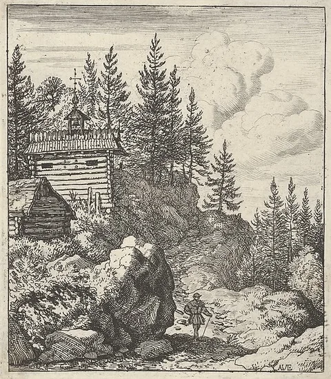 Allaert van Everdingen, The Chapel