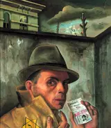 Felix Nussbaum, Self-Portrait with Jewish Identity Card