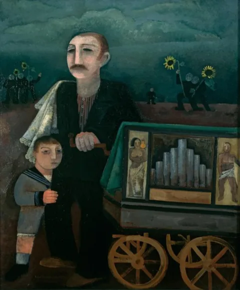 Felix Nussbaum, Organ grinder