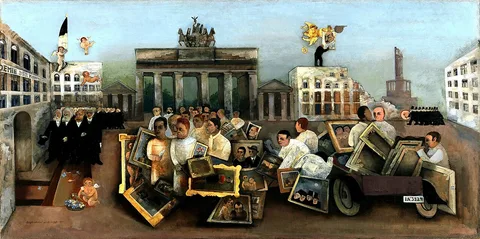 Felix Nussbaum, The mad square
