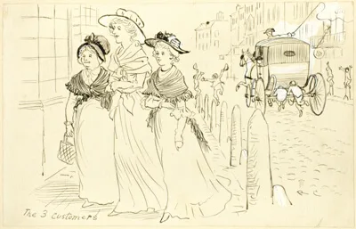 Randolph Caldecott, The Three Customers