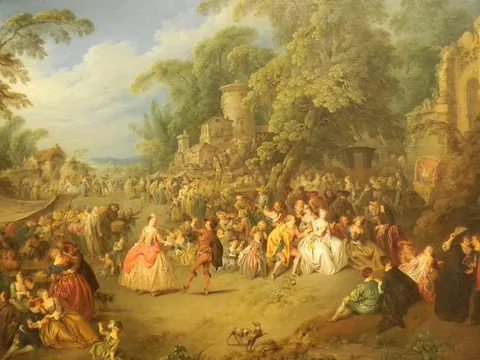 Jean-Baptiste Pater, The Fair at Bezons
