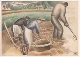 Leo Gestel, Aardappelrooiers op het land