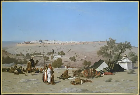 Théodore Frère, Jerusalem from the Mount of Olives