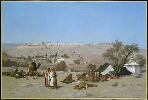 Théodore Frère, Jerusalem from the Mount of Olives