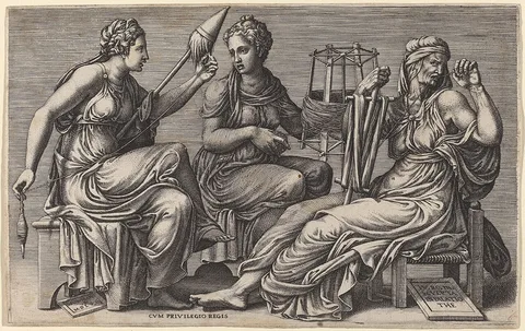 Giorgio Ghisi, The Three Fates