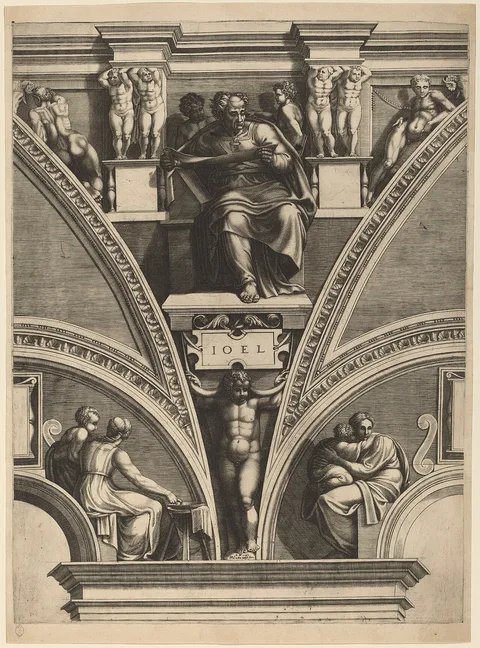 Giorgio Ghisi, The Prophet Joel