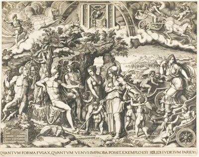 Giorgio Ghisi, The Judgment of Paris