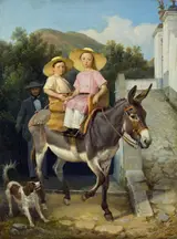 Filippo Palizzi, Portrait of Nicholas and Mikhail Rayevsky