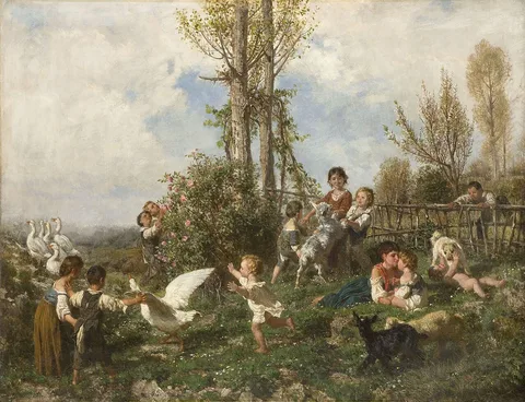 Filippo Palizzi, Spring