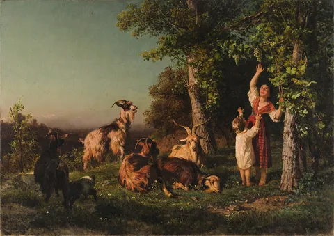 Filippo Palizzi, Sunset
