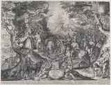 Jan Saenredam, Allegory of the Triumph of the Netherlands over Spain