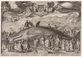 Jan Saenredam, Beached Whale at Wijk aan Zee