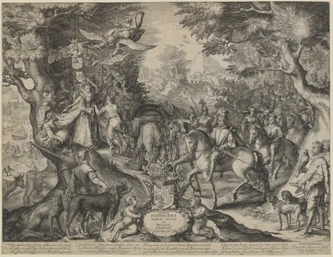 Jan Saenredam, Allegory of Flourishing State of the United Provinces
