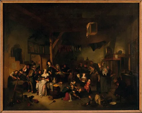 Richard Brakenburgh, Tavern Scene