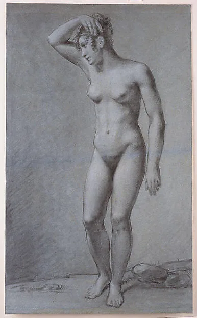 Pierre-Paul Prud'hon, Study for Cupid and Psyche