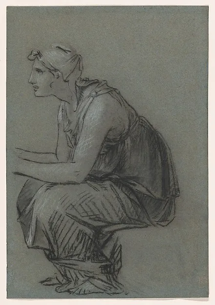 Pierre-Paul Prud'hon, Study for Astyanax’s Nurse