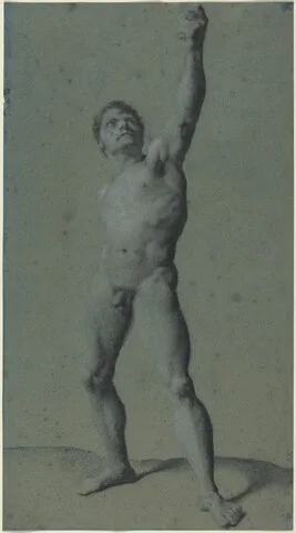Pierre-Paul Prud'hon, Male Nude Study
