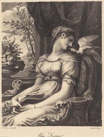 Pierre-Paul Prud'hon, Une Lecture (A Lecture)