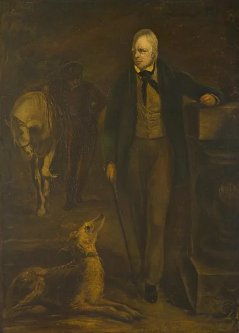 James Howe, Sir Walter Scott, 1771 - 1832. Novelist and poet