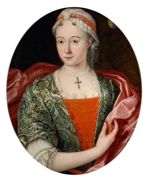 Alexander Roslin, Portrait of a Lady in Green and Pink