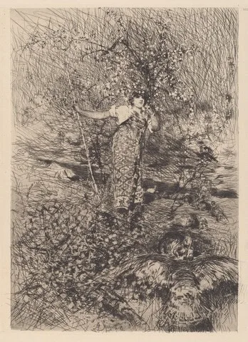 Francesco Paolo Michetti, Keeper of the Turkeys [Gardeuse de dindons]