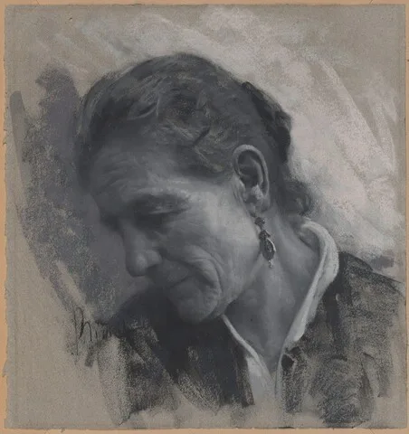 Francesco Paolo Michetti, Luisa Carmignani, the Artist's Mother-in-Law