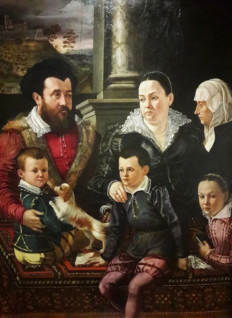 Jacopo da Empoli, Family portrait