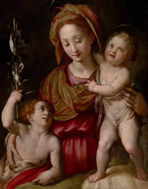 Jacopo da Empoli, Madonna and Child with the Young St. John the Baptist