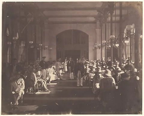 Charles Nègre, The Refectory of the Imperial Asylum at Vincennes