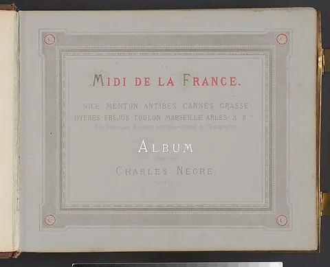 Charles Nègre, Le Midi de la France