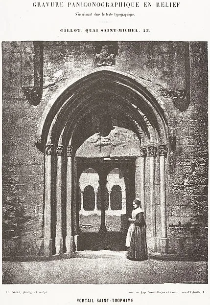 Charles Nègre, Portail Saint-Trophime; Entrée Du Cloître, Arles, Église Métropolitaine de Saint-Trophime