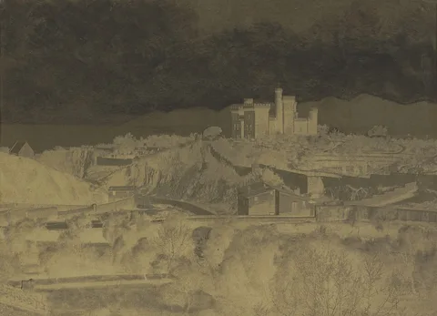 Charles Nègre, Chateau of Vallambrosa, Cannes