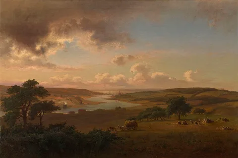 August Becker, A View of Cowes