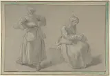 Étienne Jeaurat, Study of Two Women