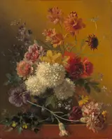 Georgius Jacobus Johannes van Os, Still Life with Flowers