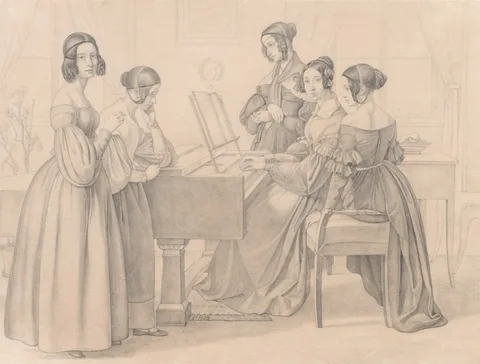 Friedrich Preller the Elder, Musicale at the Prellers'