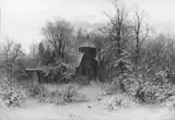 Sophus Jacobsen, Winter Landscape