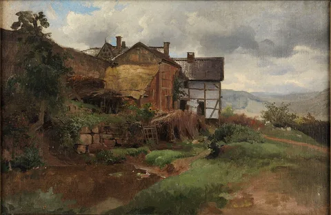 Sophus Jacobsen, Farm in Eifel
