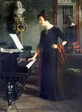 Carl Ludwig Noah Bantzer, Portrait of Emmi Leisner